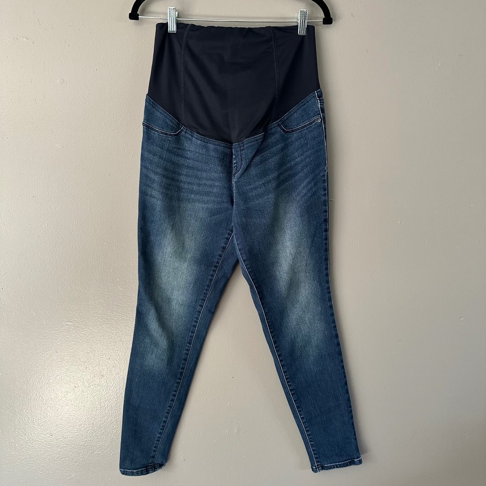 Isabel Maternity High Waist Dark Wash Jeggings